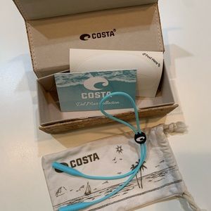 Costa Del Mar Cork Sunglasses Case And Retainer Set